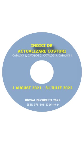 MINI-CD - INDICI DE ACTUALIZARE PENTRU PRETURILE DIN CATALOAGE, VALABILI IULIE 2021 - IULIE 2022